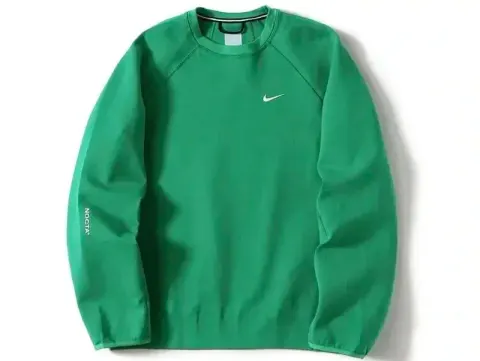 Nike Nocta Tech Fleece Pants option Crewneck Sweat Green