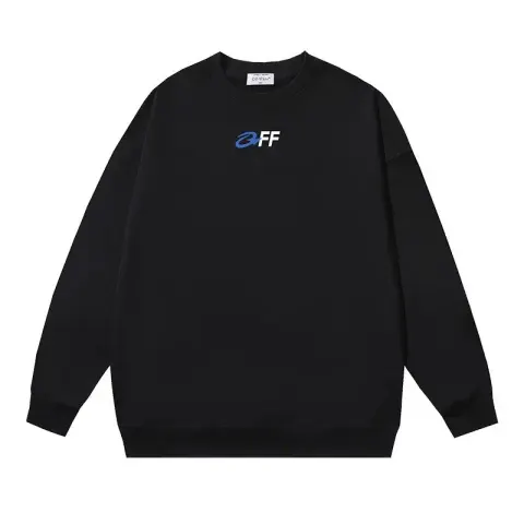 Off-White White Crewneck option 1036 black