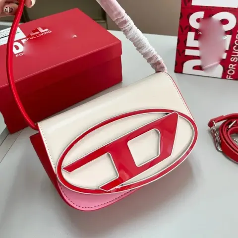 Diesel Bag option white pink