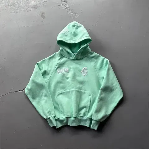 Six PM Tracksuit Black option light green/Tops