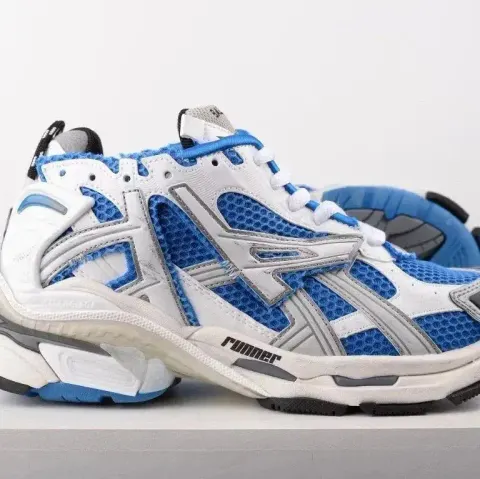 Balenciaga Runner Black Red Graffiti option Runner 7.0 White Blue