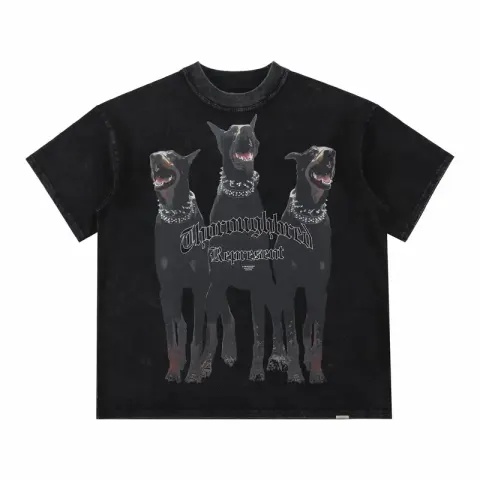 HOUSE OF ERRORS T-shirt option Doberman Black