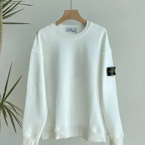 Stone Island Sweater Black option White