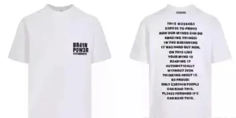 Vetements Java White T-Shirt option 9