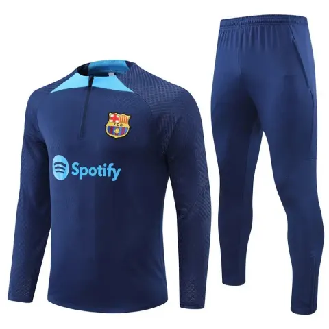 Barcelona Tracksuit option 2223 Barca royal blue [steel pressure]]