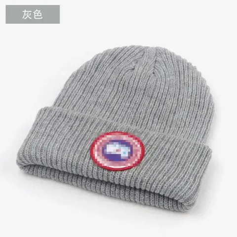 Canada Goose Beanie option Light gray