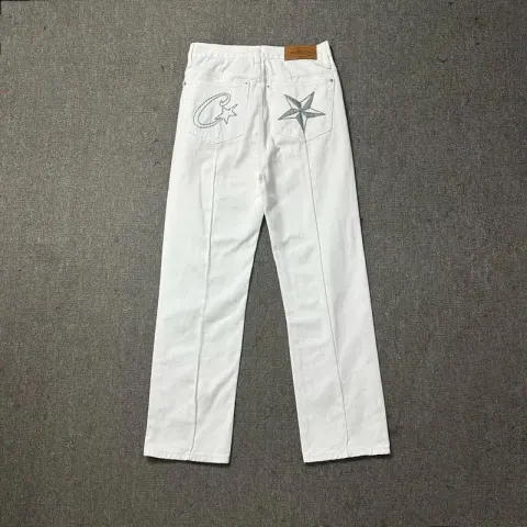 Corteiz Jeans option 8009 White