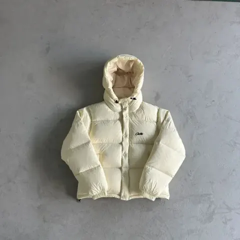 Corteiz Bolo V2 Jacket (Natural) option Off-white/Down jacket