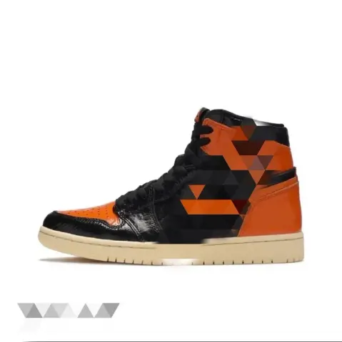 Jordan 1 Union Black Toe option Chopped lard