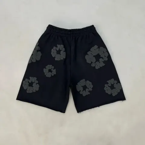 Denim Tears Hoodie ( All Colorways ) option DK060 Black/Black Print/Shorts/High vers