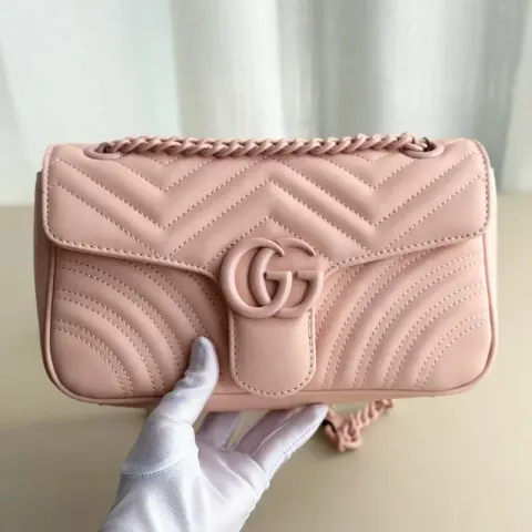 Gucci GG Marmont Belt Bag option 26cm pink