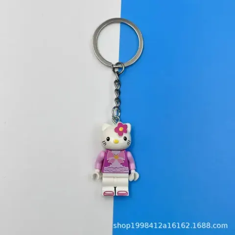 Lego Keychain Pendants option Kitty cat