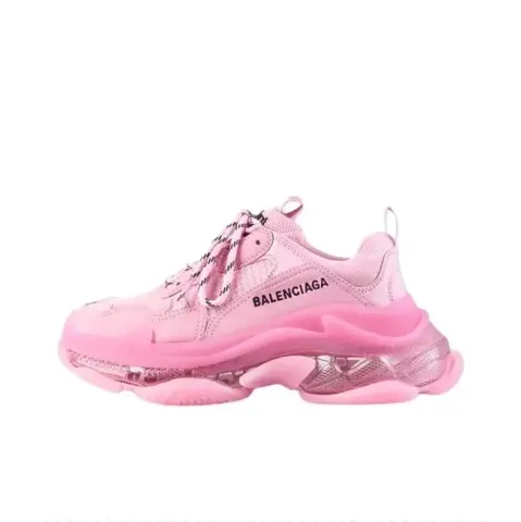 Balenciaga 3S White Shoes option Pink