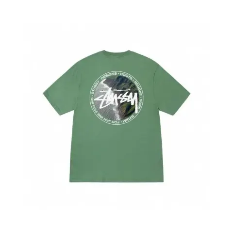 Stussy Tees option 968# Army Green