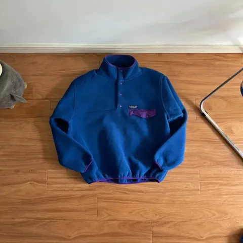 Patagonia Jacket option blue purple pocket