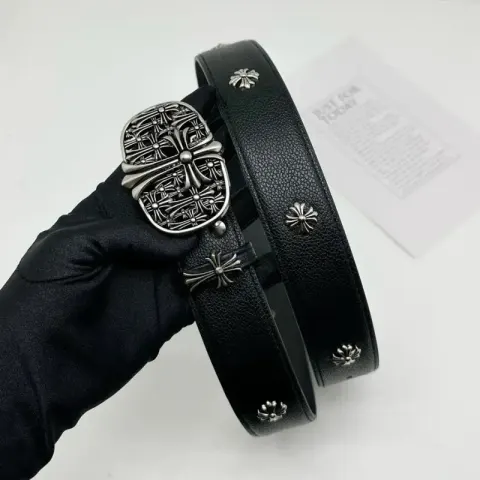 Chrome Hearts Belt option black h
