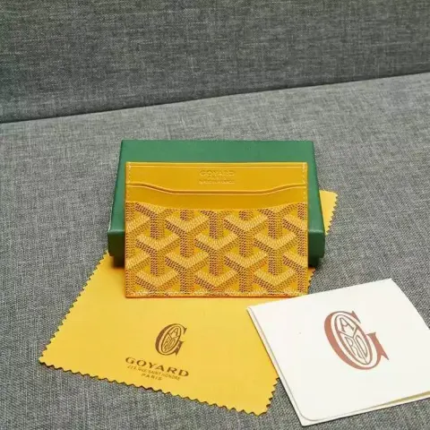 Goyard Wallet option Style 1 yellow