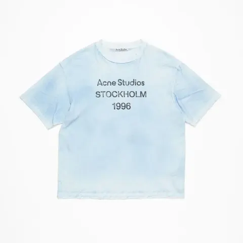 Acne Studios T-Shirt option light blue