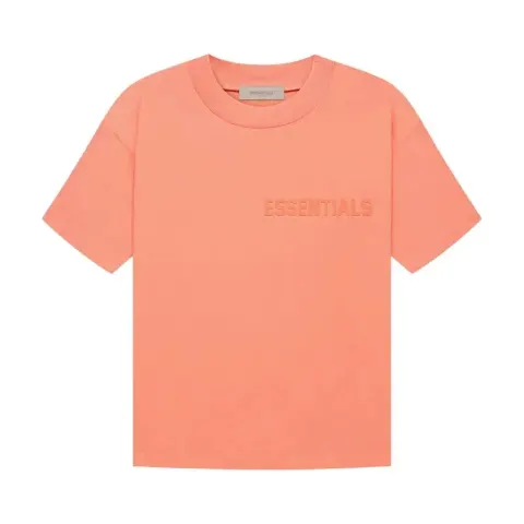 Fear Of God T-shirts option Coral Red
