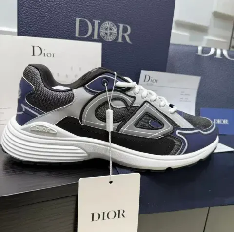 Dior B30 All Black Shoes option 7