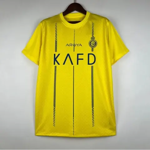 Al-Nassr CR7 Signature Jersey option Fans’ version of Al-Nassr’s home kit