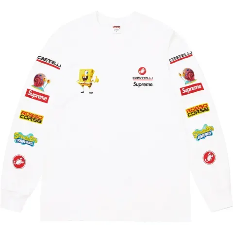 Supreme Leopard Box Hoodie option E592# white