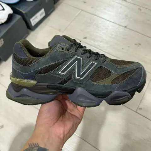 NB 9060 Shoes option 5 Black Green