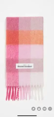Acne Studios Scarf option New-Pink