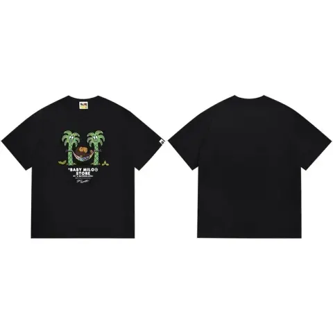 Bape Tees option 190 black