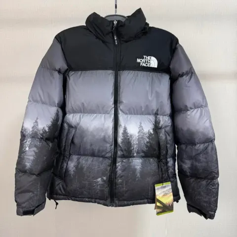 Budget/Best TNF Nuptse Jacket option 96 Feather Night Forest