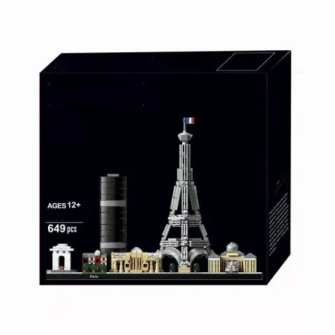 LEGO Pyramid option The Paris skyline