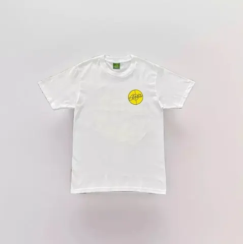 Corteiz T-Shirts option Round Bullseye White