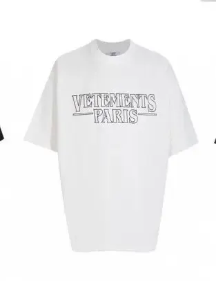 Vetements Hub T-Shirt option 19 white.