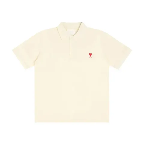 Ami Paris Polo option apricot -118#