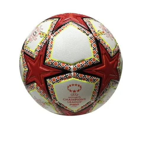 Brazua Football Ball option 25 Women's Champions League Red