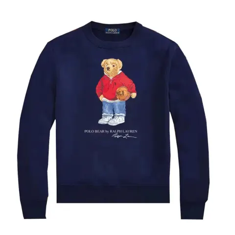 Ralph Lauren Bear Hoodie option L031 Blue