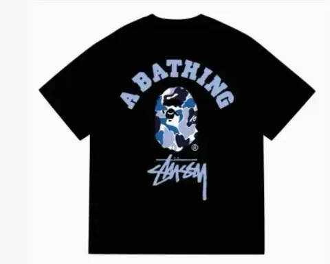 Bape x Stussy Tee option 213 black