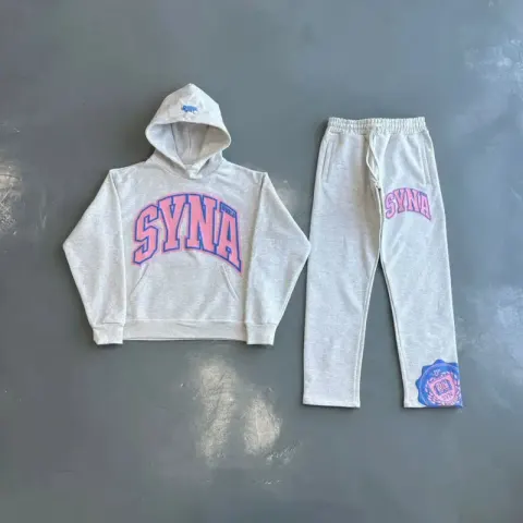 Syna Tracksuit option Complete light gray/accessories
