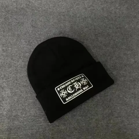 Chrome Hearts Beanie option Black CH