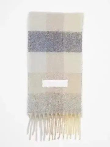 Acne Studios Scarf option Ya Grey