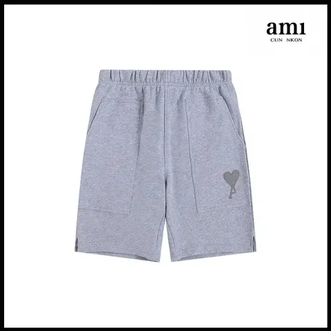 Ami Shorts option Flower ash [A15 big love wool embroidery