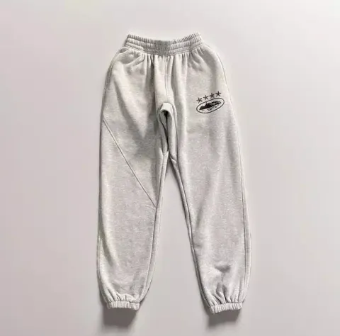 Corteiz Alcatraz Basic Black Pants option Grey 4 stars