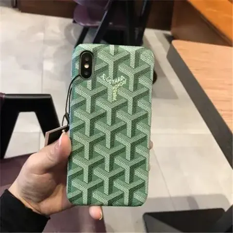 Goyard Phone Case option Green