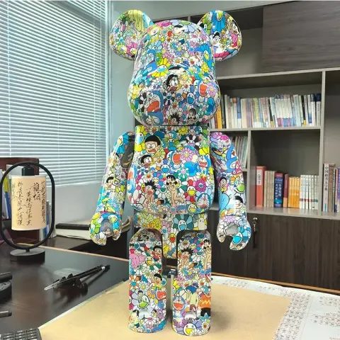 Unique Medium BearBrick option Doraemon