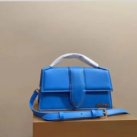 Jacquemus Handbag option Blue Portable Crossbody Bag Large for Mo