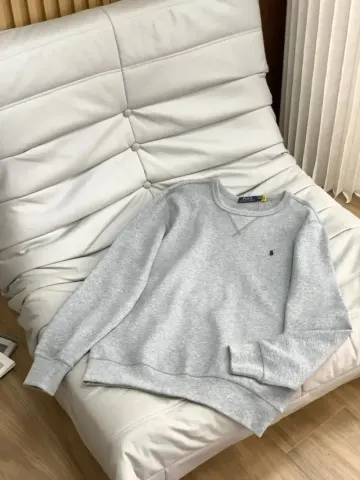 Ralph Lauren Hoodie option Flower Grey