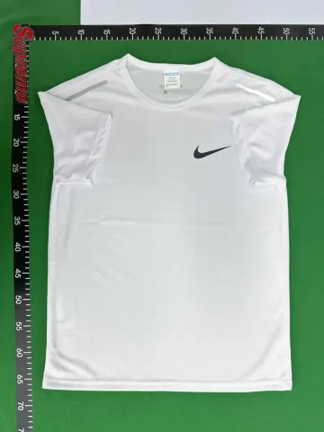 Nike Suits option Reflective tick quick-drying short-sleeved one-piece white