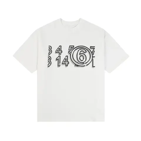 Masion Margiela Tees option D674 White
