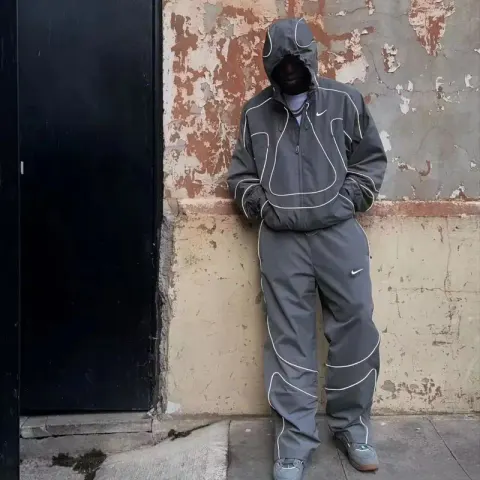 Nike X Corteiz Tracksuit option Grey Tracksuit