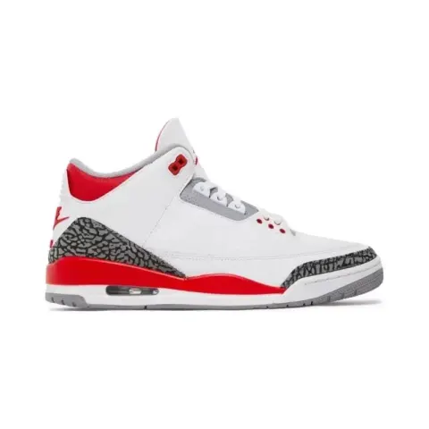 Jordan 3 Black Cat option Fire Red